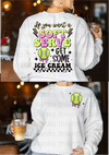 Soft Serve Tennis DTF or Sublimation Transfer