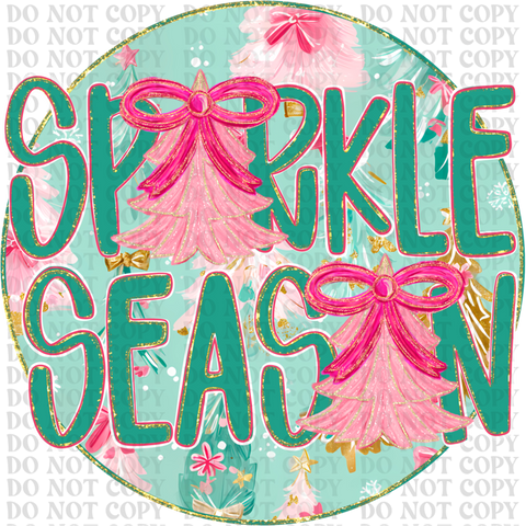 Sparkle Season DTF or Sublimation Transfer