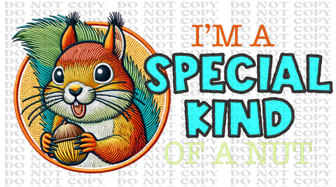 Special Kind of Nut DTF or Sublimation Transfer