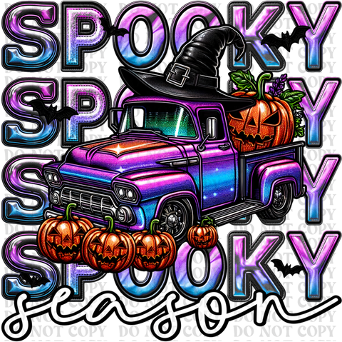 Spooky Season DTF or Sublimation Transfer