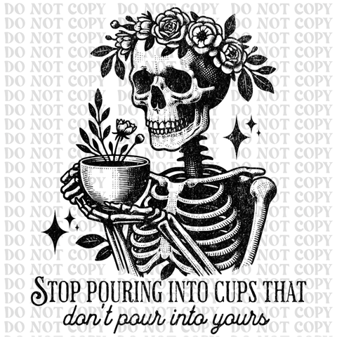 Stop Pouring DTF or Sublimation Transfer