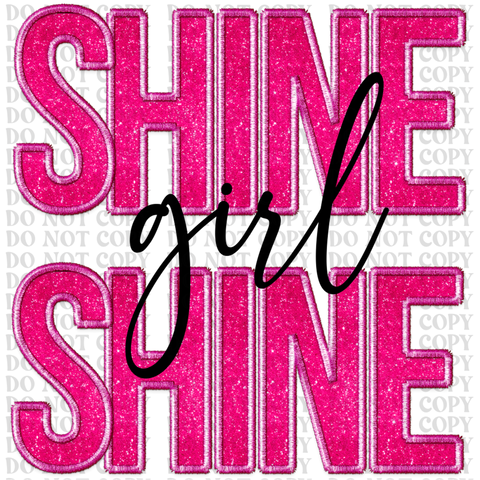 Sunshine Girl DTF or Sublimation Transfer