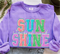 Sunshine State Of Mind Embroidery DTF or Sublimation Transfer