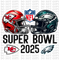 Superbowl 2025 DTF or Sublimation Transfer