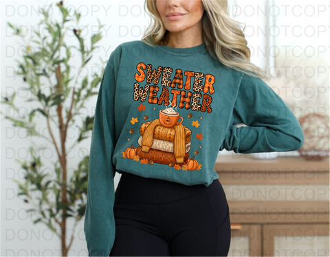 Sweater Weather DTF or Sublimation Transfer