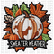 Sweater Weather Pumpkin DTF or Sublimation Transfer