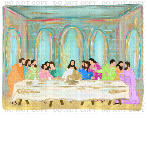 The Lord's Supper  DTF or Sublimation Transfer