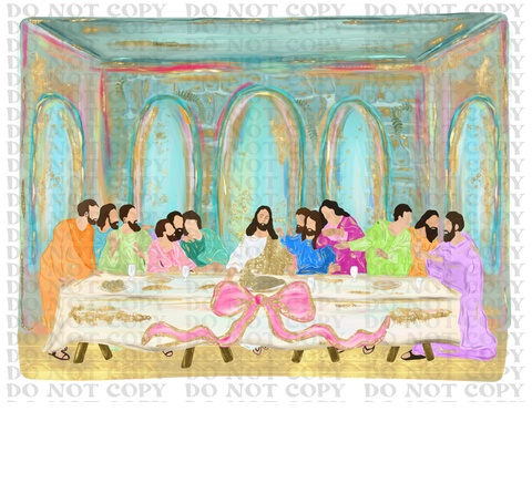 The Lord's Supper  DTF or Sublimation Transfer