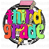 Third Grade Cutie Sublimation Or DTF Transfer