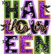 This Is Halloween Sequin Sublimation or DTF Transfer