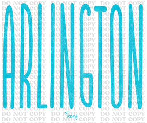 Tall Cities DTF or Sublimation Transfer