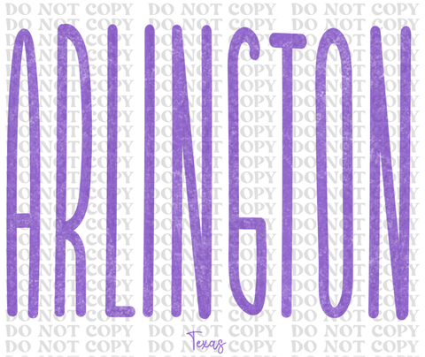 Tall Cities DTF or Sublimation Transfer