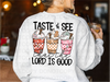 Taste and Coffee DTF or Sublimation Transfer