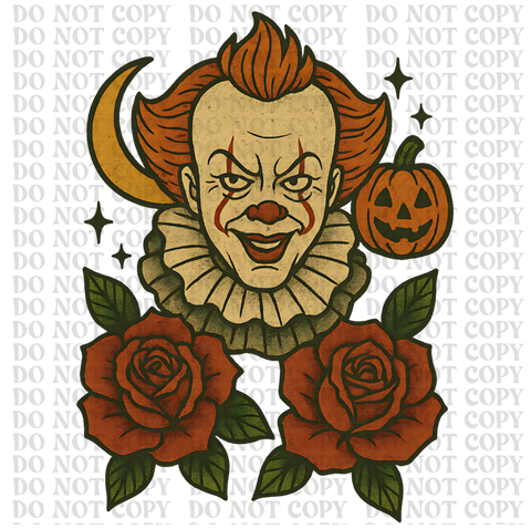 Tattoo Halloween DTF or Sublimation Transfer