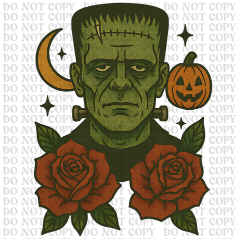 Tattoo Halloween DTF or Sublimation Transfer
