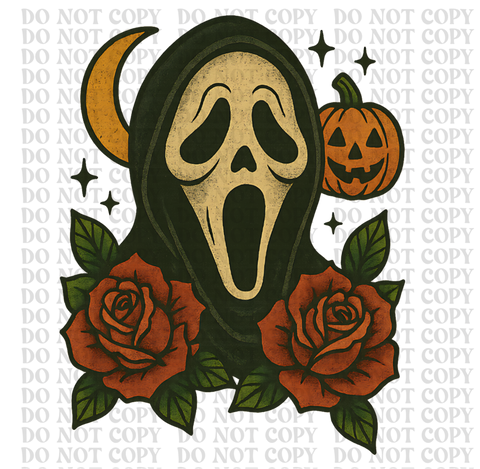 Tattoo Halloween DTF or Sublimation Transfer