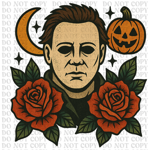 Tattoo Halloween DTF or Sublimation Transfer