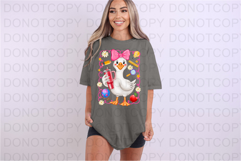 Teacher Goose DTF or Sublimation Transfer