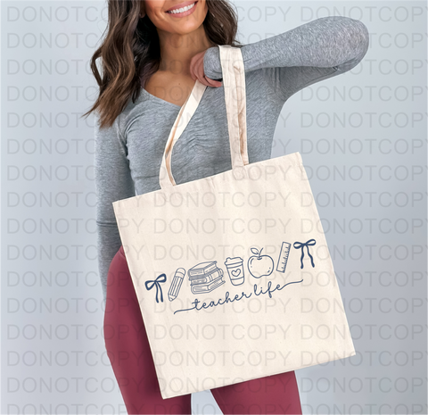 Teacher Life DTF or Sublimation Transfer