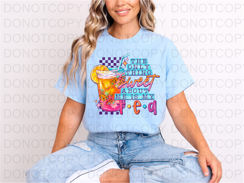 Sweet Tea DTF or Sublimation Transfer