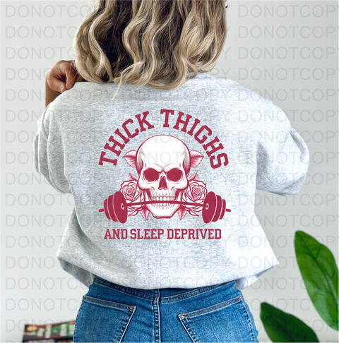 Thick Thighs DTF or Sublimation Transfer