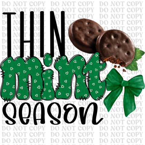 Thin Mint Season DTF or Sublimation Transfer