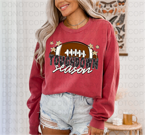 Touchdown Season DTF or Sublimation Transfer