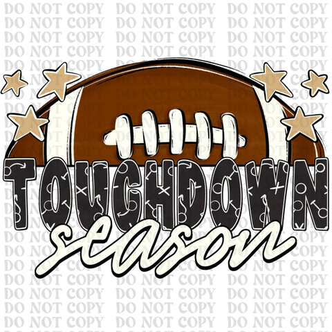 Touchdown Season DTF or Sublimation Transfer