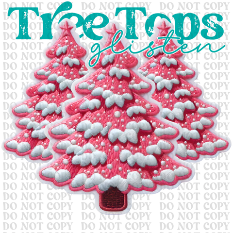 Tree Tops DTF or Sublimation Transfer
