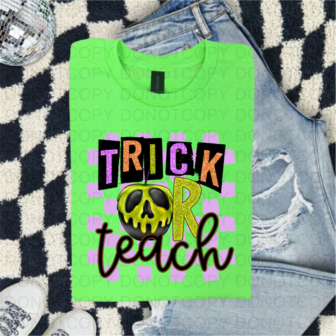Trick or Teach DTF or Sublimation Transfer