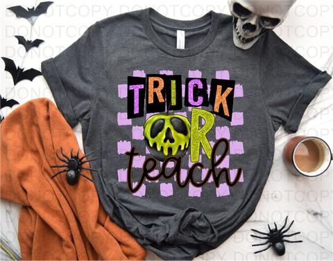 Trick or Teach DTF or Sublimation Transfer