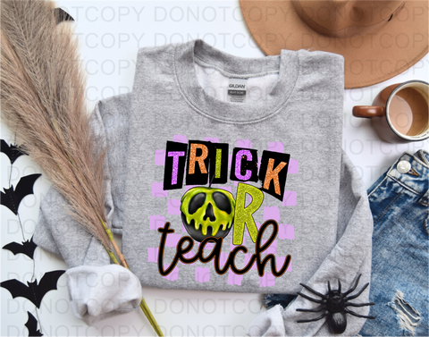 Trick or Teach DTF or Sublimation Transfer