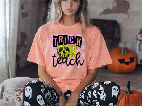 Trick or Teach DTF or Sublimation Transfer
