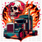 Trucker Valentine DTF or Sublimation Transfer