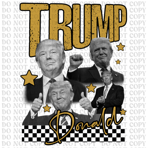 Trump DTF or Sublimation Transfer