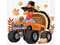 Turkey Monster Truck DTF or Sublimation Transfer