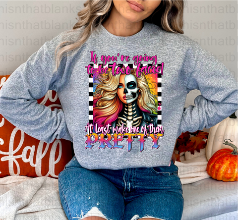 Two Faced DTF or Sublimation Transfer