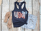 USA Seersucker DTF or Sublimation Transfer