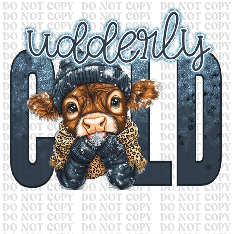Udderly Cold DTF or Sublimation Transfer