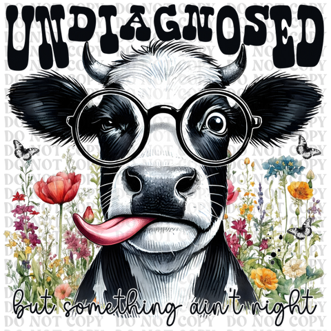 Undiagnosed Cow DTF or Sublimation Transfer