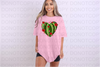 Cactus Valentine Heart DTF or Sublimation Transfer