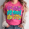 Very Cutesy Colorful DTF or Sublimation Transfer