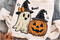 Vintage Boo Ghost DTF or Sublimation Transfer