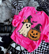 Vintage Boo Ghost DTF or Sublimation Transfer