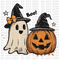 Vintage Boo Ghost DTF or Sublimation Transfer