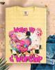 Wake Up And Worship DTF or Sublimation Transfer