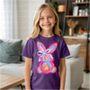 Watercolor Bunny DTF or Sublimation Transfer