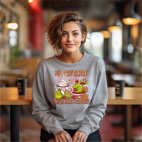 Whoville Bakery DTF or Sublimation Transfer