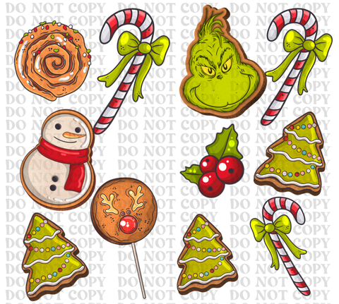 Whoville Bakery DTF or Sublimation Transfer