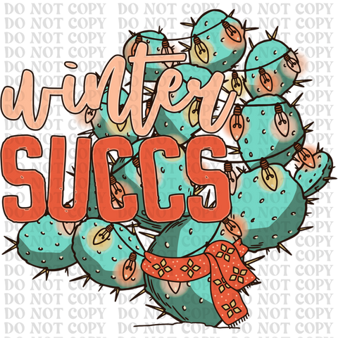 Winter Succs DTF or Sublimation Transfer